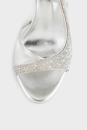 Party Wear Sandal IP2075-Silver