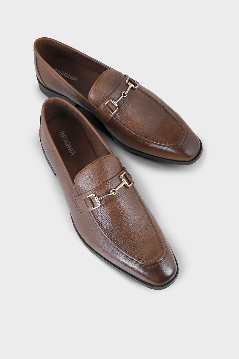 Men Formal Loafers MF7019-Tan