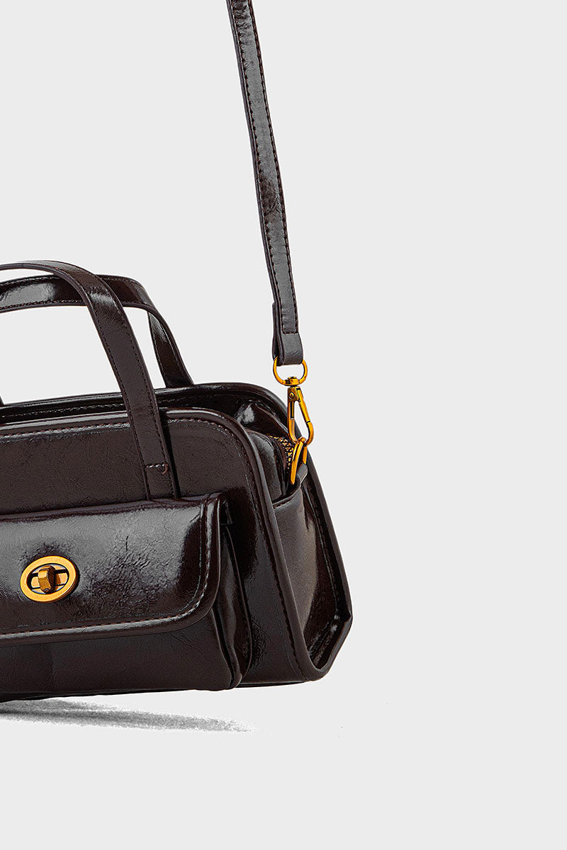 Satchel Shoulder Bags BH0128-Brown