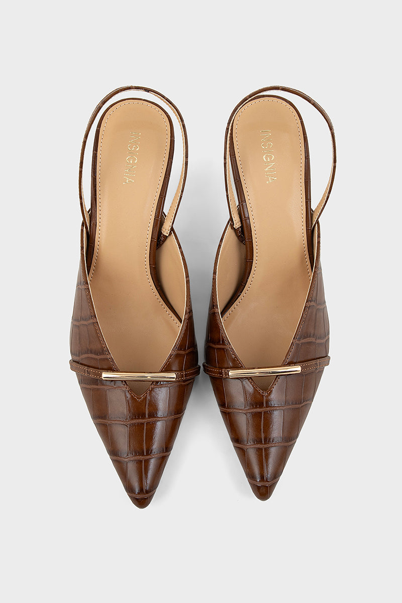 Formal Sling Back IF4098-Brown