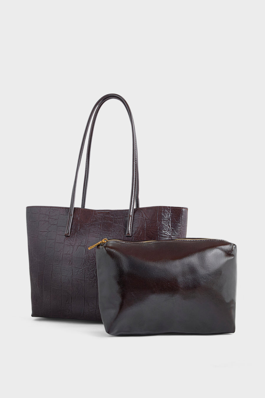 Tote Hand Bags BS2340-Burgundy