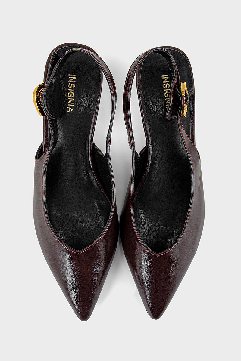 Formal Sling Back IF4069-Burgundy