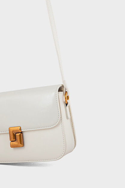 Flap Shoulder Bags BS2104-Off White