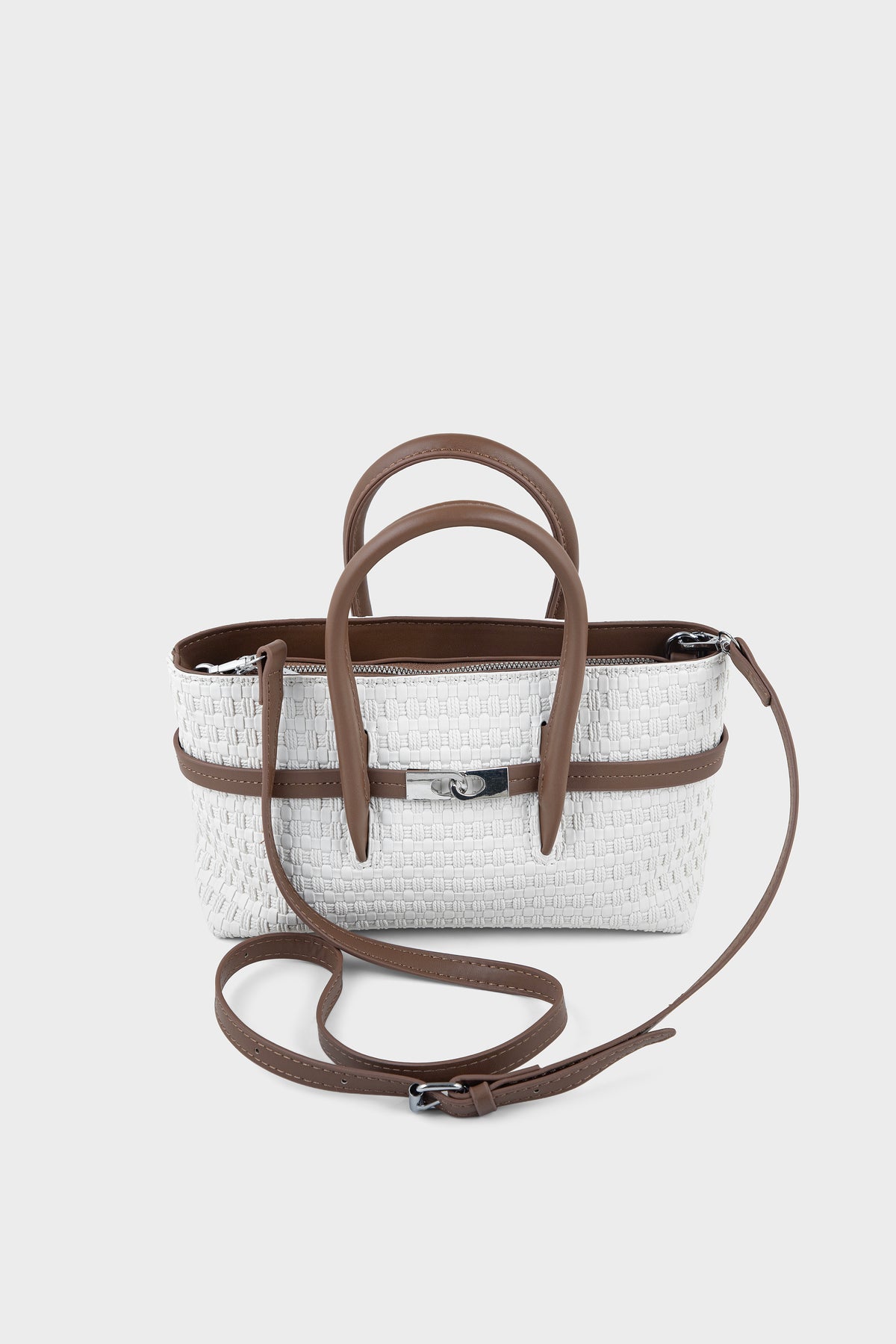 Satchel Shoulder Bags BS2404-White