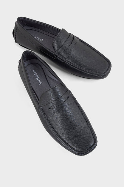 Men Casual Driving Mocs MC4019-Black