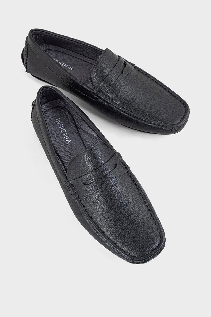 Men Casual Driving Mocs MC4019-Black