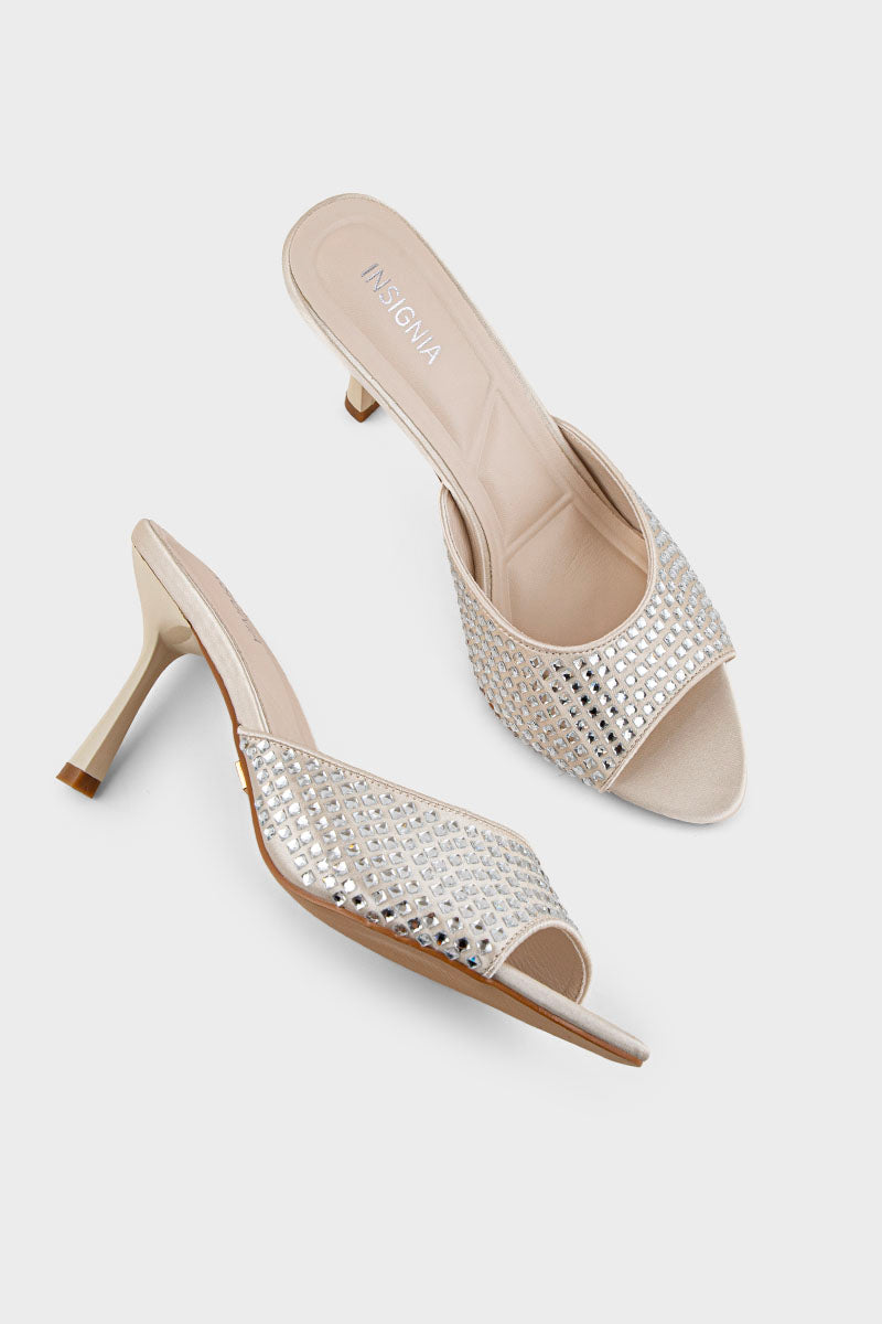 Party Wear Slip On IP0079-Ivory