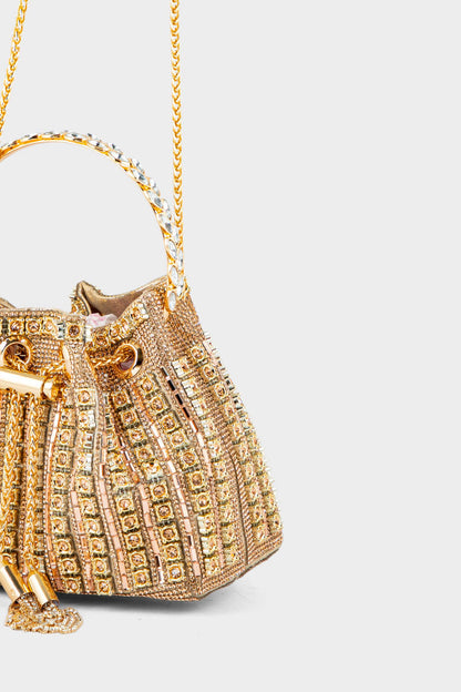 Pouch Clutch BK4051-Rose Gold