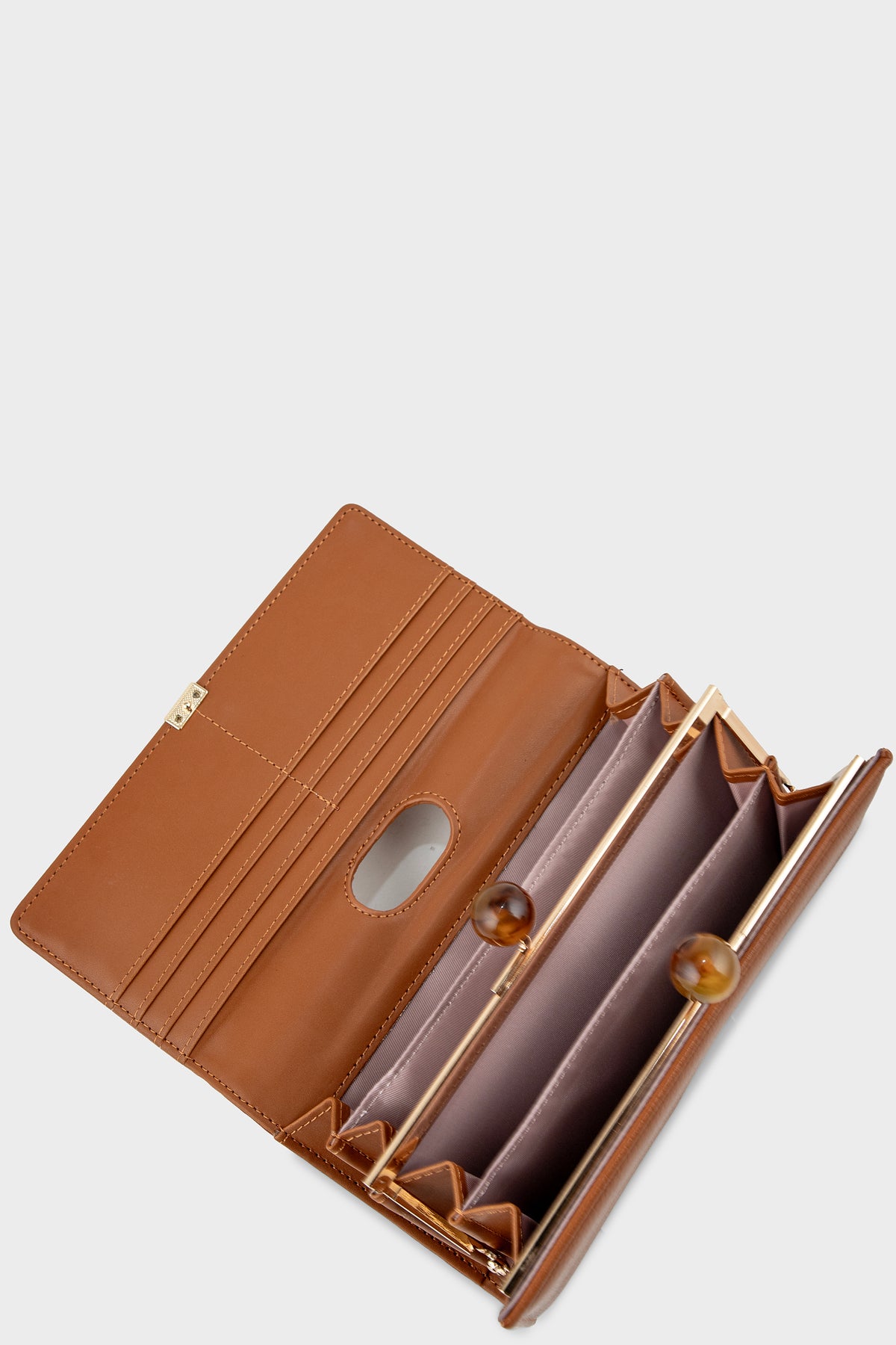 Party Wear Clutch BK4166-Brown
