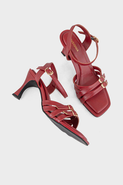 Formal Sandal IF2038-Maroon
