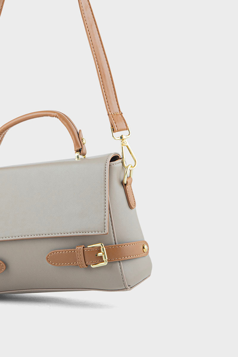 Top Handle Hand Bags BH0081-Beige