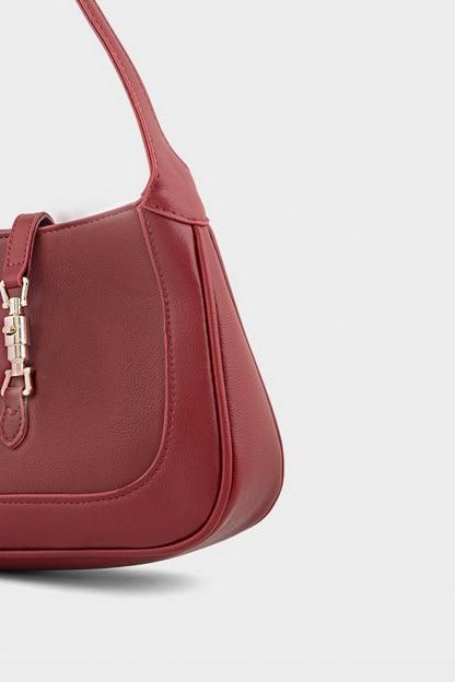 Formal Shoulder Bags BS2143-Burgundy