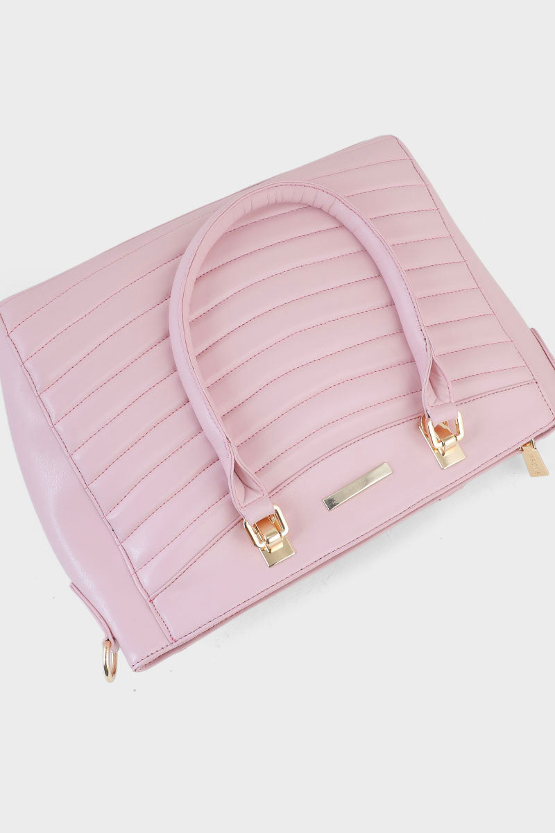 Top Handle Hand Bags B10541-Pink