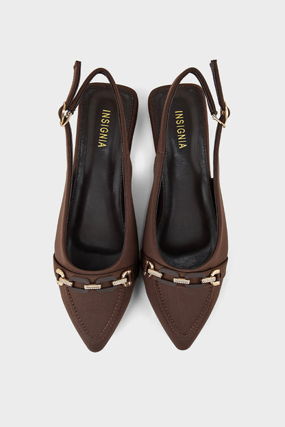 Casual Sling Back IC4008-Brown
