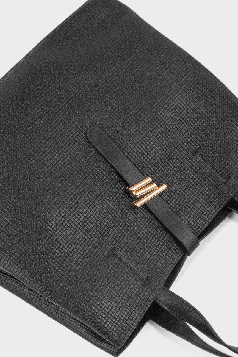 Tote Hand Bags BS2166-Black