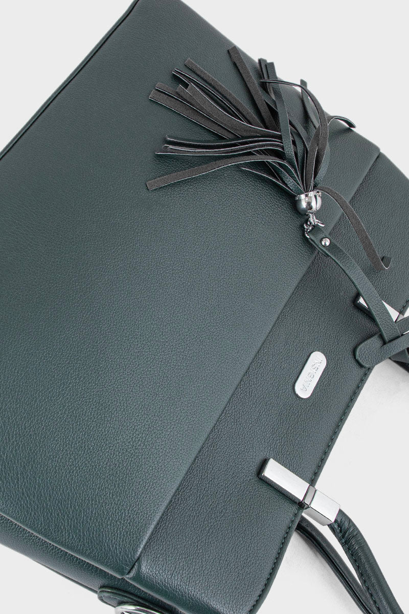 Top Handle Hand Bags BH0107-Dark Green