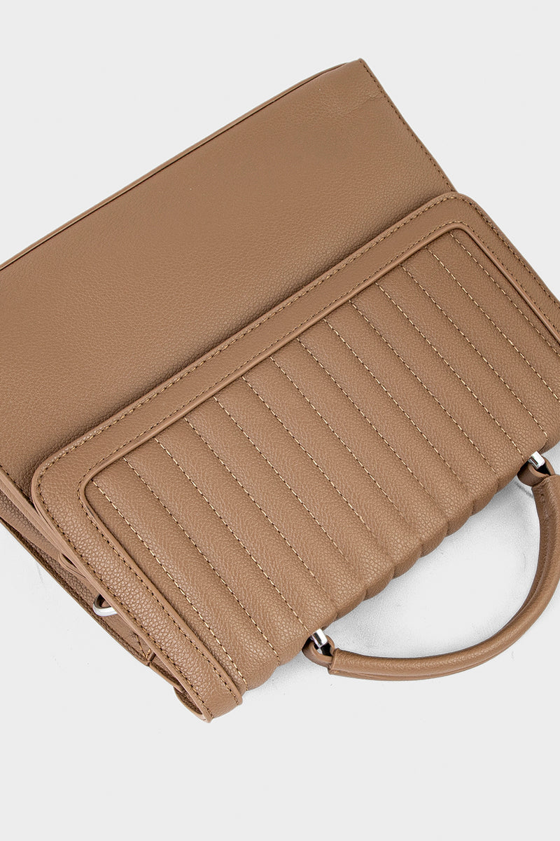 Flap Shoulder Bags BH0093-Khaki