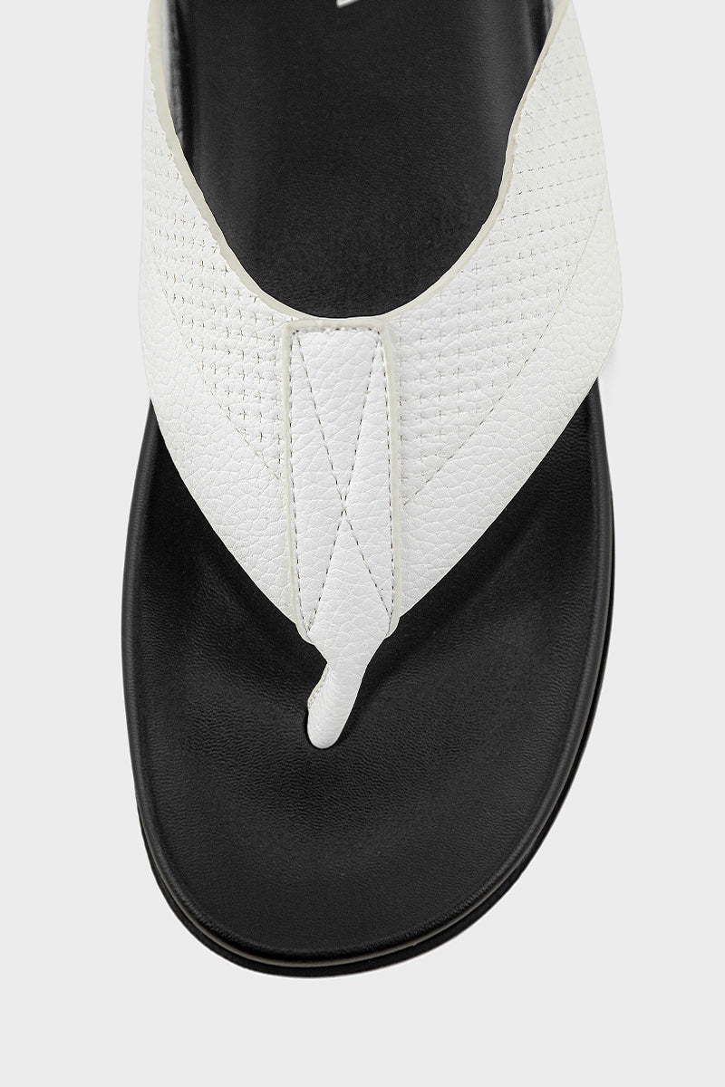 Men Casual Slip On MO1031-White