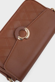 Cross Shoulder Bags BS2167-Brown