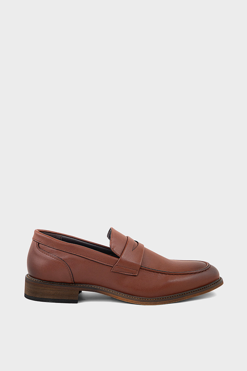 Men Formal Loafers MF7052-Brown