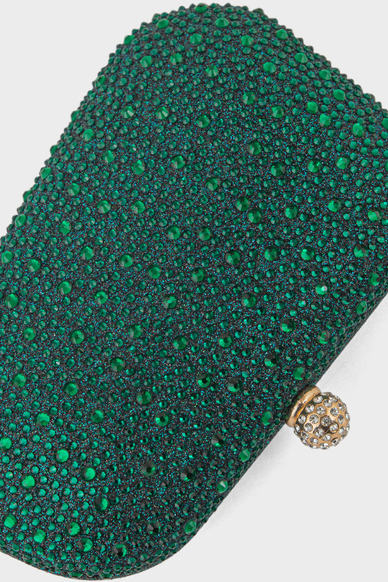 Party Wear Clutch BK4107-Green