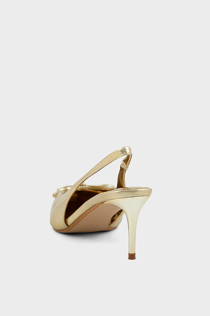 Party Wear Sling Back IP4053-Gold