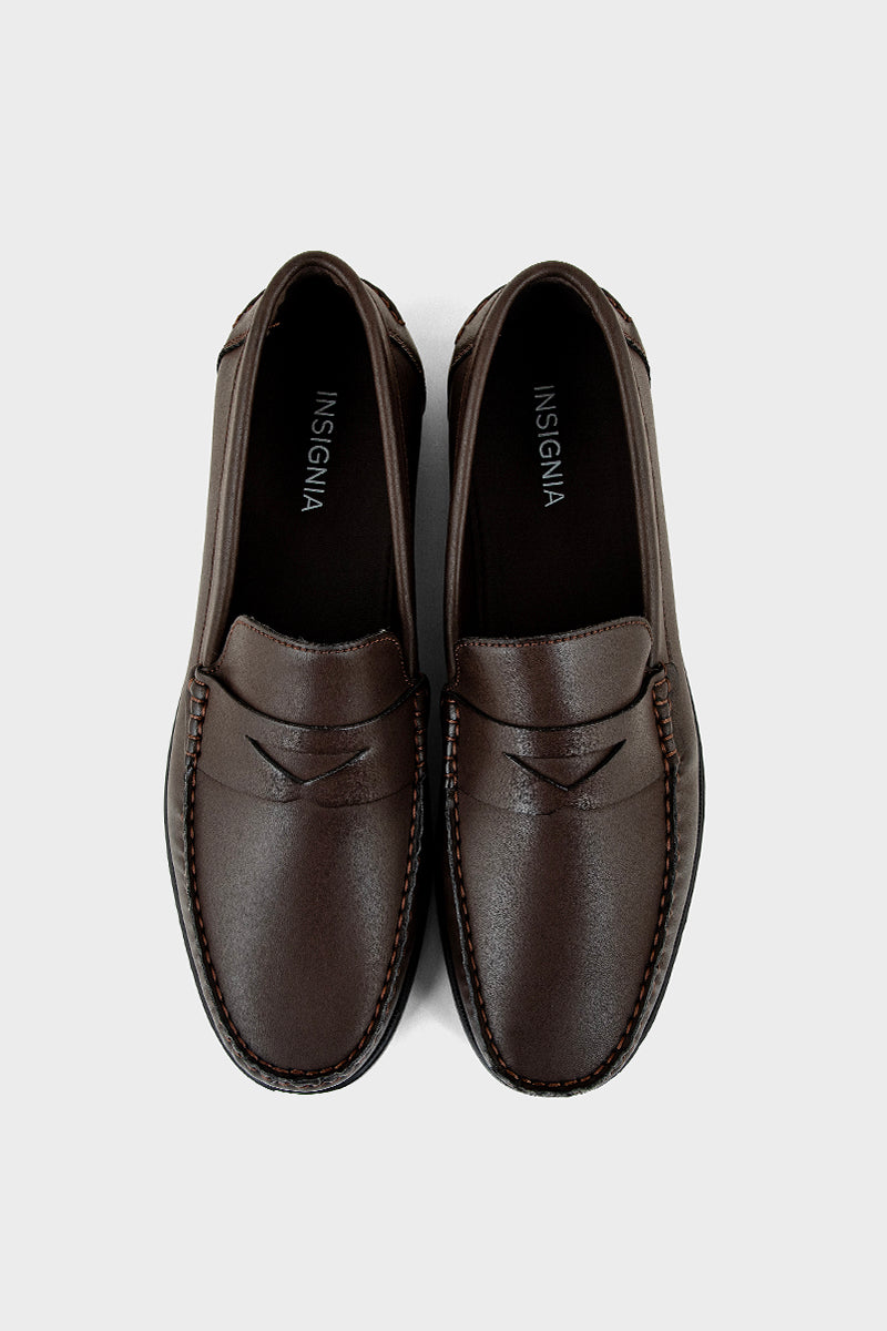 Men Casual Loafers MC7000-Coffee