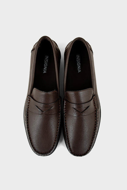 Men Casual Loafers MC7000-Coffee