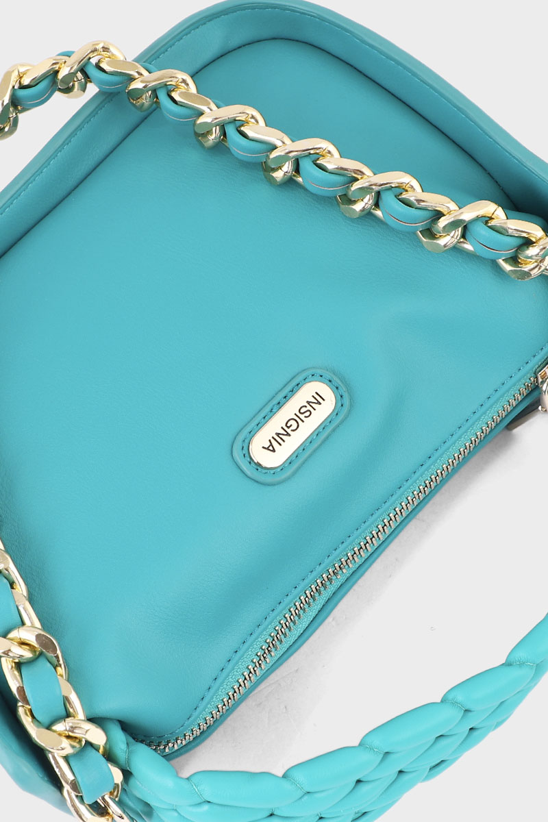 Cross Shoulder Bags BS2049-Teal Green