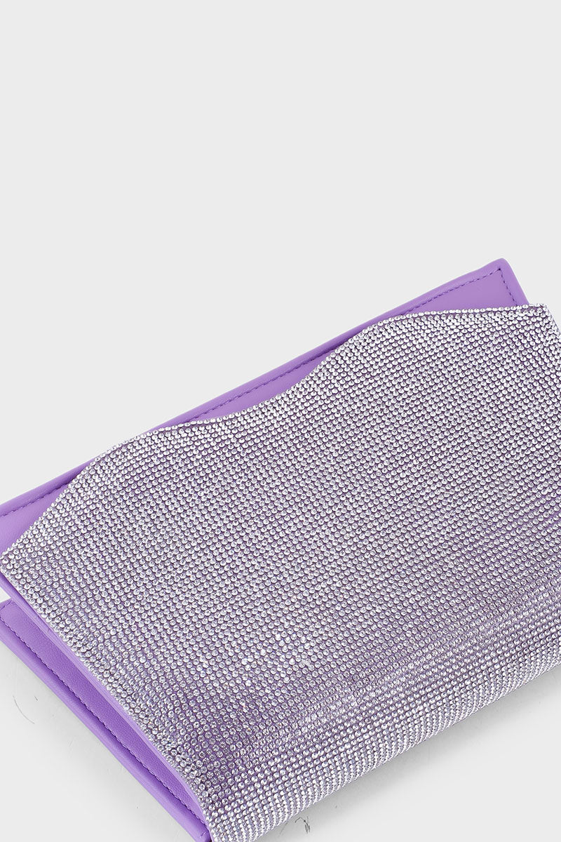 Envelope Clutch B20776-Purple