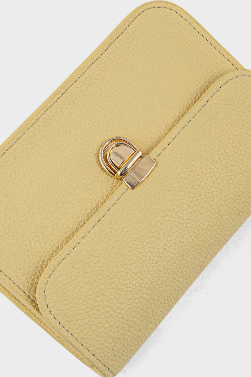 Cross Shoulder Bags BS2176-Yellow