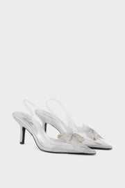 Party Wear Sling Back IP4035-Silver