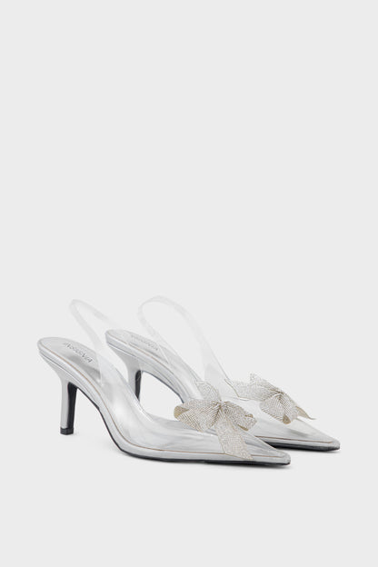 Party Wear Sling Back IP4035-Silver