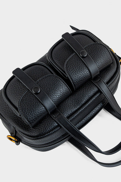 Saddle Shoulder Bags BH0082-Black