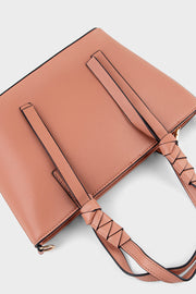 Tote Hand Bags BS2196-Tea Pink