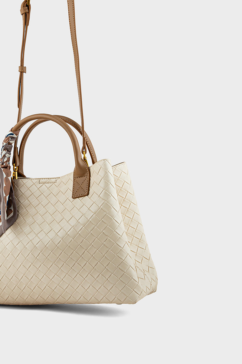 Satchel Shoulder Bags BH0172-Beige