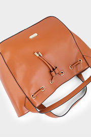Bucket Hand Bags BS2071-Tan