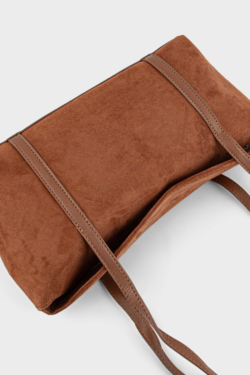 Tote Hand Bags BS2180-Brown