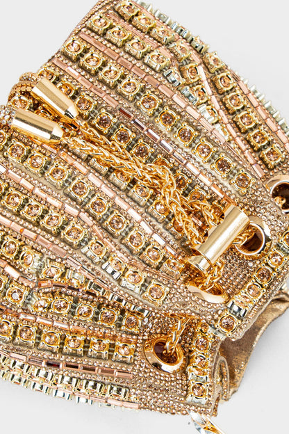 Pouch Clutch BK4051-Rose Gold