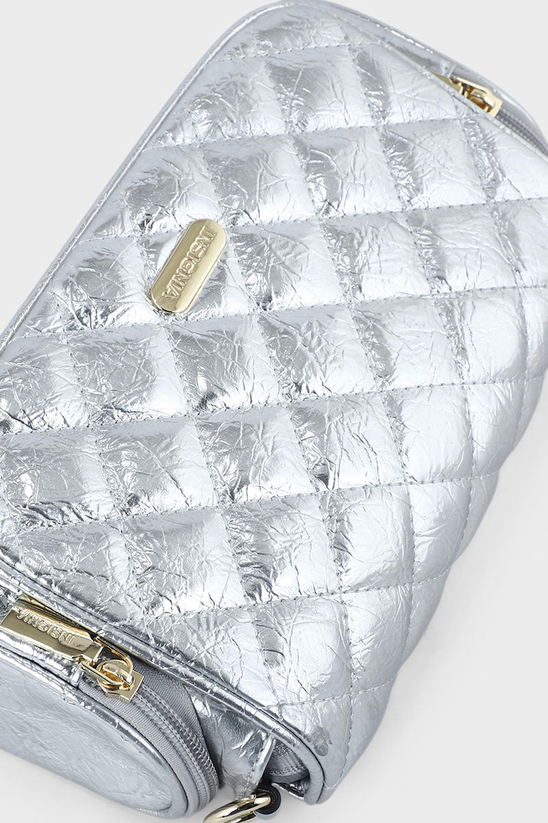 Cross Shoulder Bags BS2052-Silver