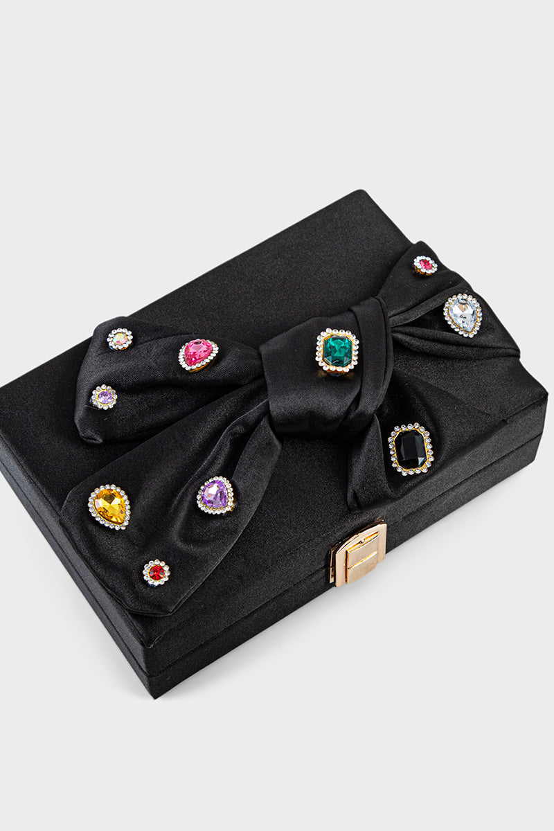 Party Wear Clutch BK4073-Black