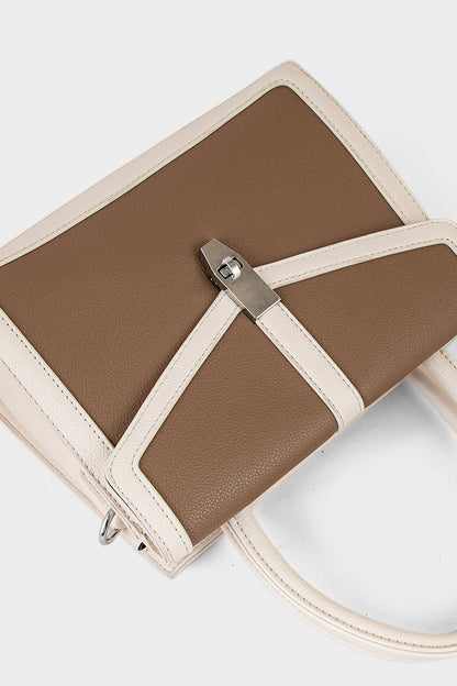 Top Handle Hand Bags BH0100-Beige