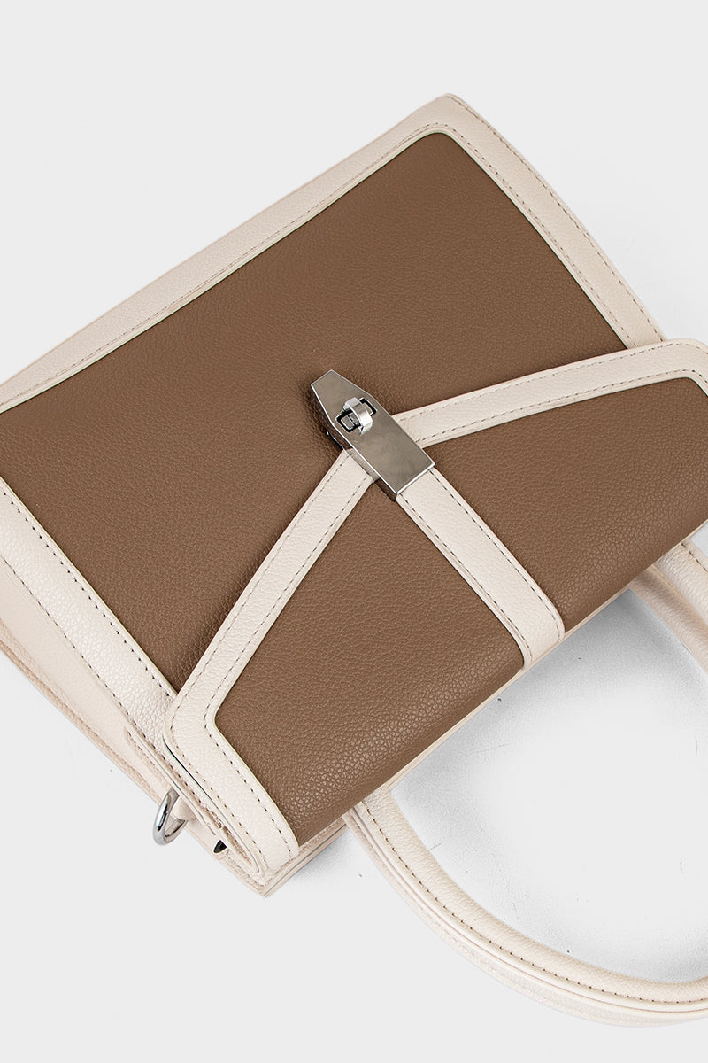Top Handle Hand Bags BH0100-Beige