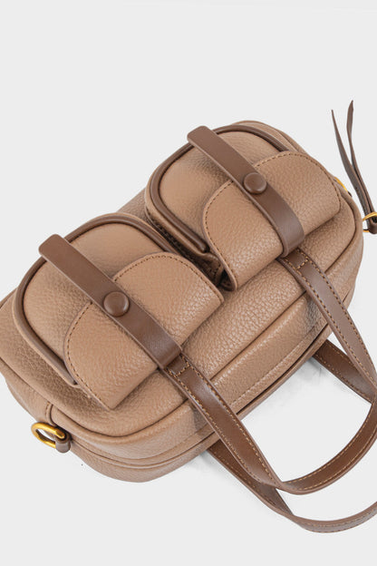 Saddle Shoulder Bags BH0082-Brown