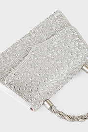 Party Wear Clutch BH0123-White