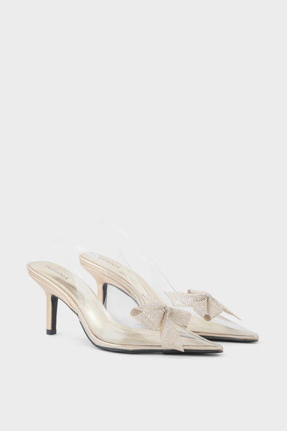 Party Wear Sling Back IP4035-Gold
