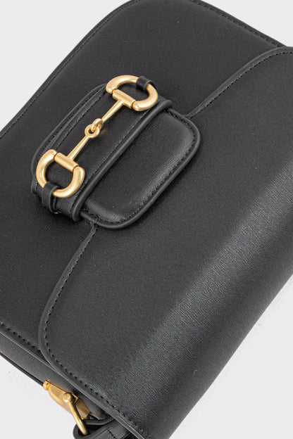 Flap Shoulder Bags BS2124-Black