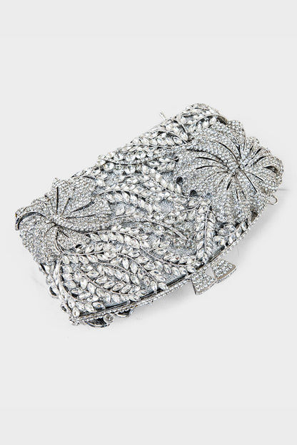 Party Wear Clutch BK4092-Silver