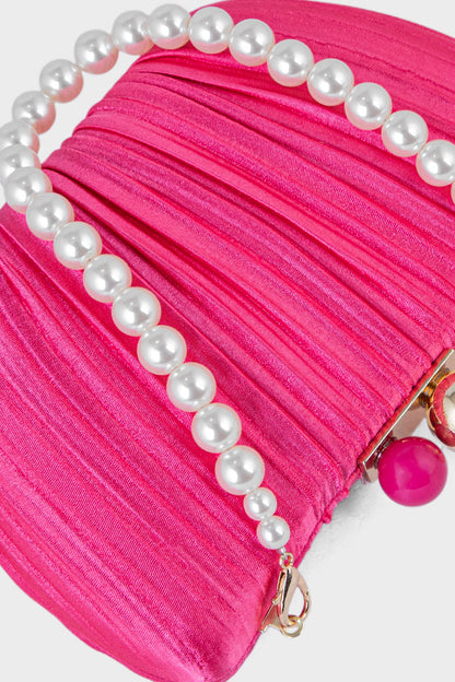 Formal Clutch Bk4032-Fuchsia
