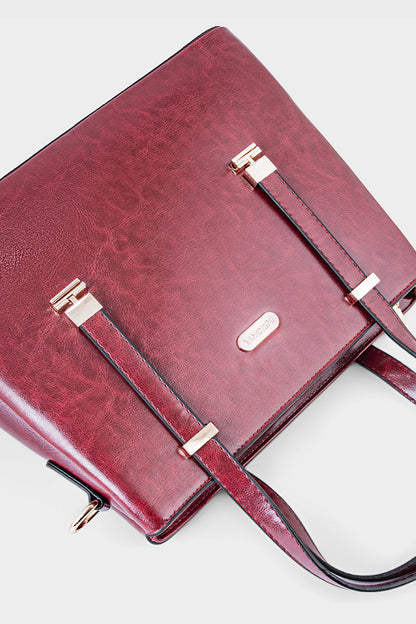 Top Handle Hand Bags BH0070-Red